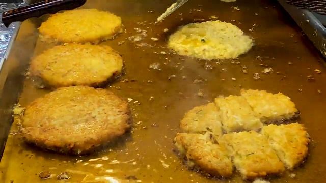 Блинчик из бобов Маш - Корейская уличная еда