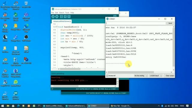 ESP32 web server