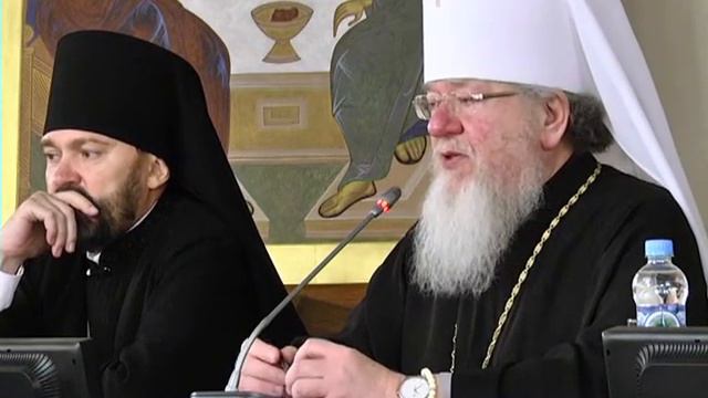Обращение митрополита Сергия к студентам семинарии