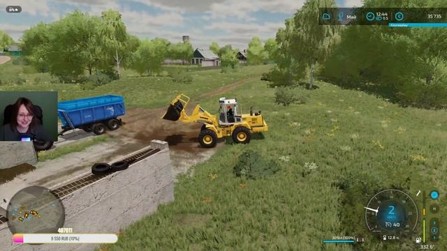 27.11.2023  Карта Заря? ФЕРМА наша ферма? Работки в поле!!!  #farmingsimulator22