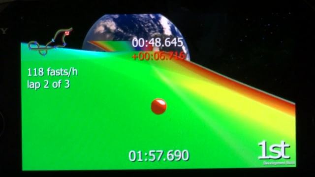 Sanic Ball on PS Vita (Playstation Mobile)