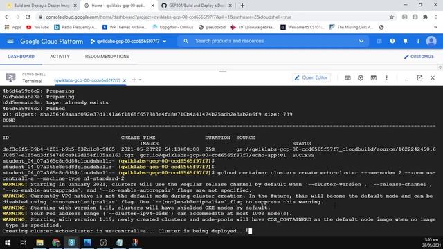 Build and Deploy a Docker Image to a Kubernetes Cluster | GSP304