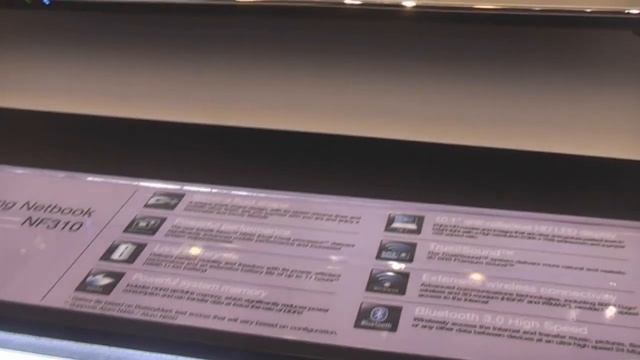 Samsung NF310 10.1 Zoll Netbook mit Intel Atom N550 Dual Core im Hands-on auf der IFA 2010