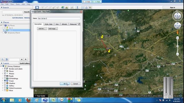 How to make KMZ or KML file in Google Earth
