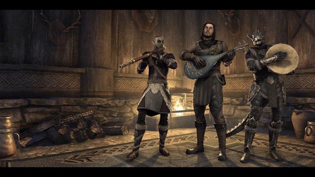 The Elder Scrolls Online: Greymoor Flute Performance - Old Nord Drinking Song (Variant 1)