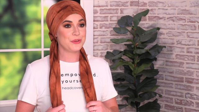How To Tie A Head Scarf: Twisted Crown Headwrap