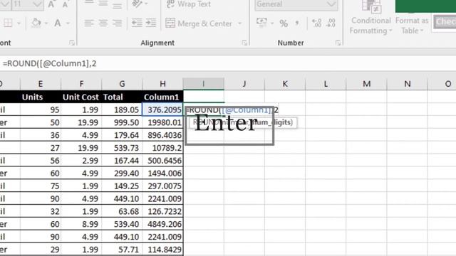 How to Get 2 digits or certain digits after decimal in Excel.