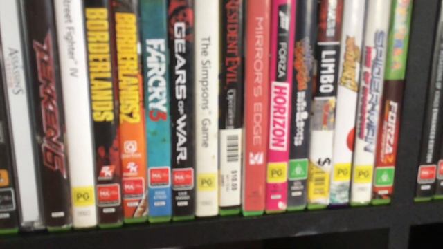 Video Game Shelf/ Console Collection