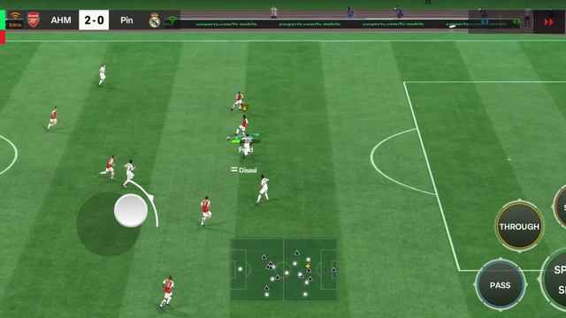 game play fc24mobile #fc24 #mobile
