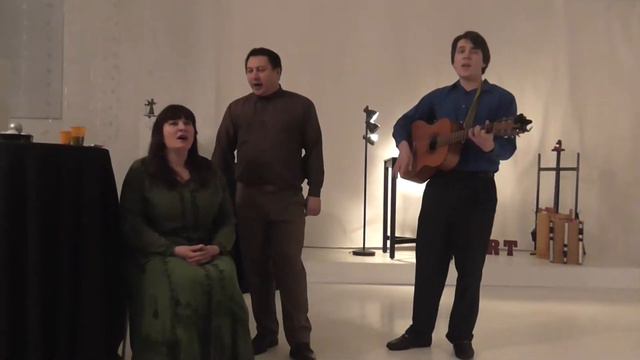 Человек- Чудак Art studio performance Grand Rapids MI Russian song