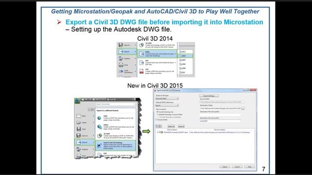 FDOT Civil 3D - Converting DGN to DWG