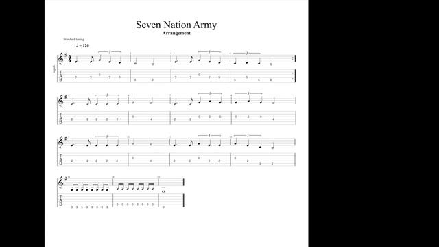 Seven Nation Army (arrangement)