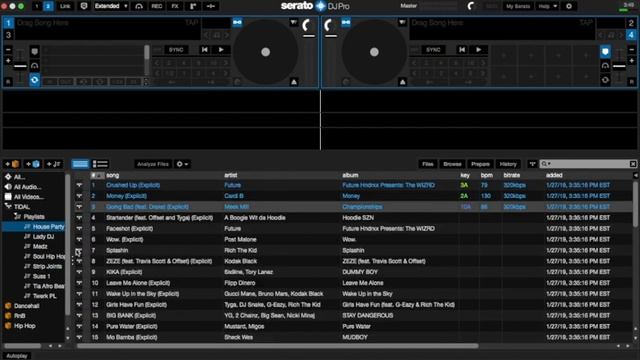 Tidal | in | SDJ PRO 2.1