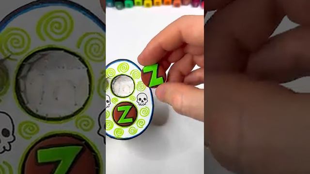 DIY Zoonomaly Zookeeper Kinder Joy _ Paper Craft Ideas #shorts #papercraft