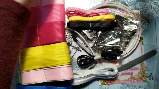 распаковка посылки для рукоделия/пополняем хомячьи запасы/650гр счастья ??