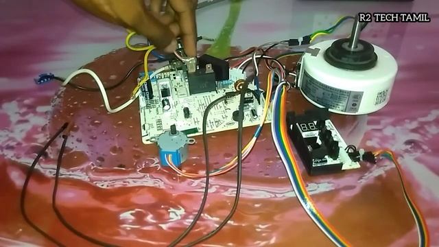 Split AC PCB checking // Haier non-inverter split PCB repair // Tamil.