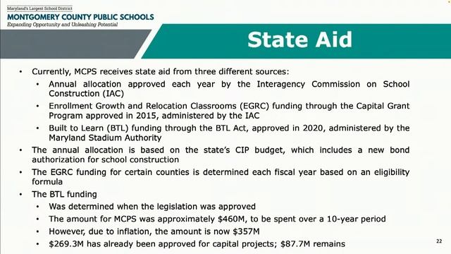 Board of Education - Facilities and Boundaries Preliminary Presentation and Work Session - 10/31/23