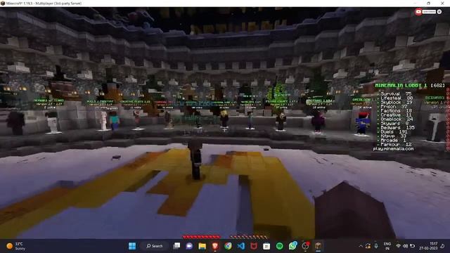 MINECRAFT |  MINI GAMES LIVE