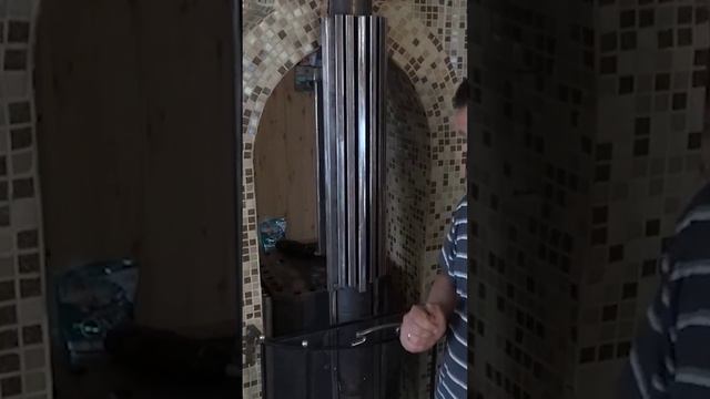 Труба дымохода в церкви Николая Чудотворца