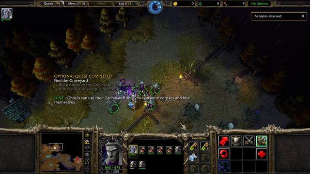 Warcraft 3 Path of the Damned "Trudging through the Ashes" 1/8