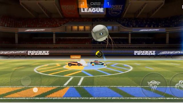 ROCKET LEAGUE SIDESWIPE WITH NORMAL BOT