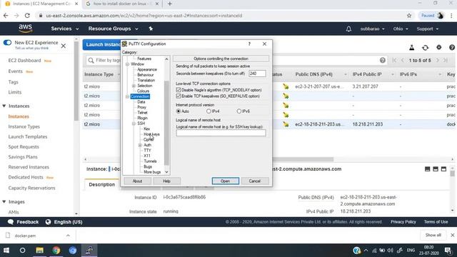 Docker installation on AWS EC2-Linux