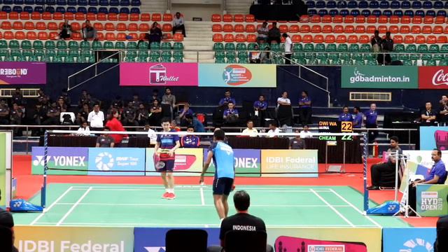 Hyderabad Open 2019 MS R3 - Dwi Wardoyo VS Cheam June Wei