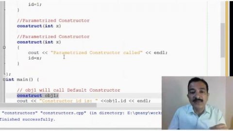 C++ Constructor example program