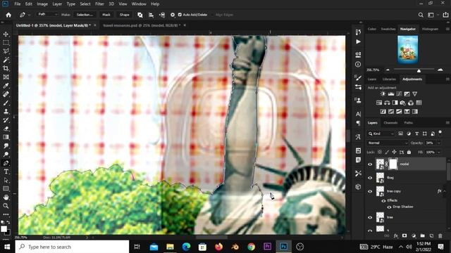 Creative Tour/Travel Poster Design | Photoshop