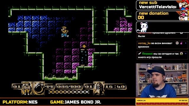JAMES BOND JR.  NES  ПРОХОЖДЕНИЕ  ЧАСТЬ 1
