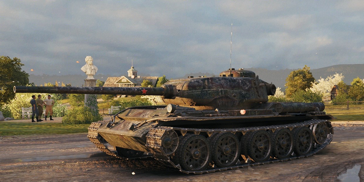 Мастер на Т-44 облегчённый #2 Мир Танков