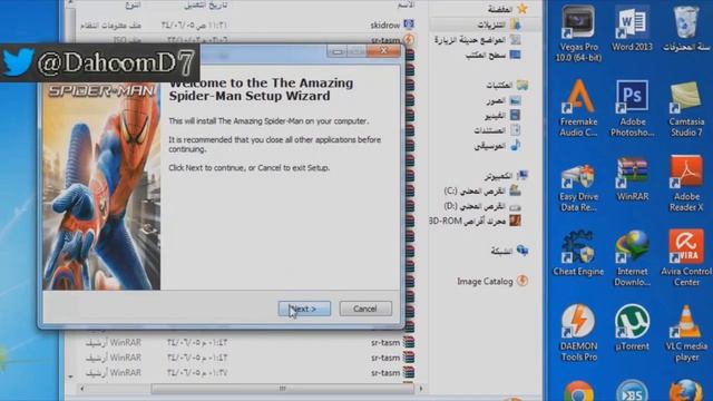 طريقة تحميل وتثبيت لعبة The Amazing Spider-Man