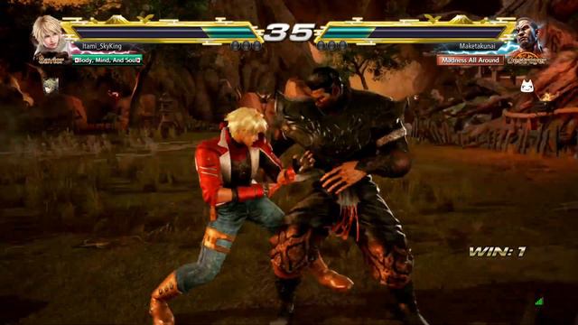Tekken 7: Leo VS Fakuram,  Steve Fox