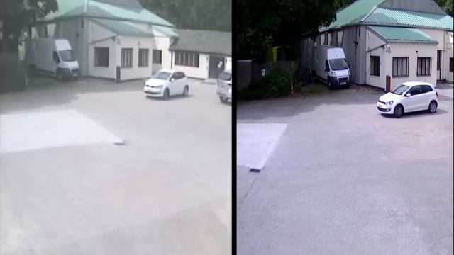 Сравнение качества изображения с камер HD SDI и D1