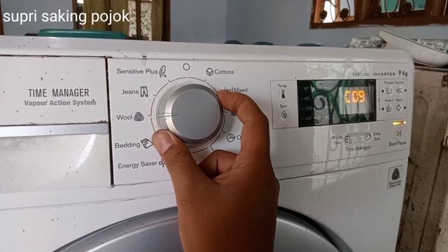 MODE DIAGNOSTIC EWF12942 ELECTROLUX INVERTER