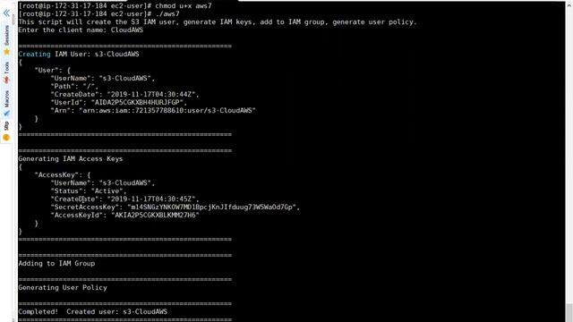 Managing AWS Resources via JSON and S3 Bucket Cross Account Access Config