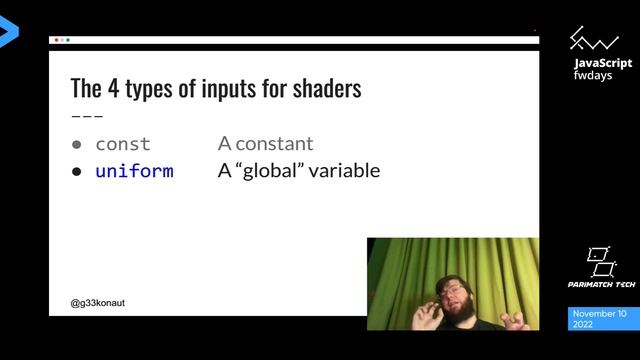 Graphical fun With WebGL shaders [eng] / Martin Splitt