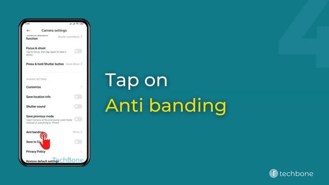 How to Turn On/Off Anti banding - Xiaomi Camera [Android 11 - MIUI 12]