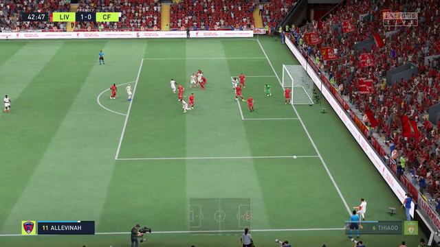 FIFA 22 | Liverpool vs Clermont Foot 63 - Anfield | Gameplay