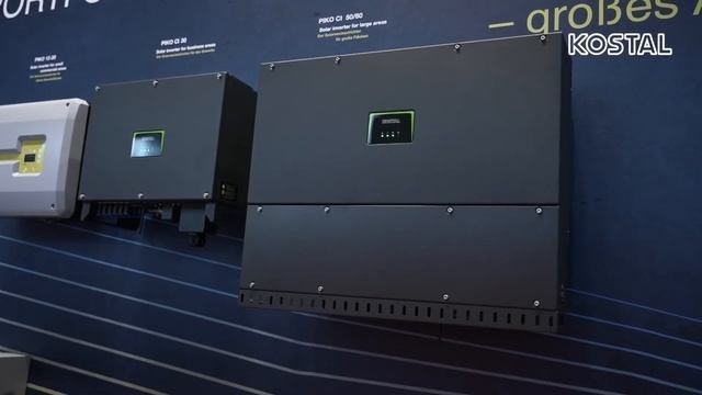 #Intersolar: PIKO CI | Industry Solar Inverter | KOSTAL