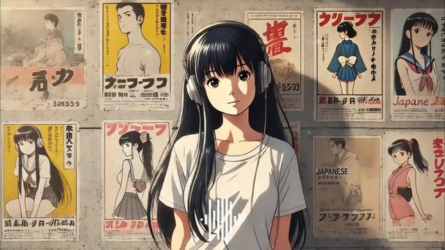 𝐏𝐥𝐚𝐲𝐥𝐢𝐬𝐭 80 s Tokyo City lo-fi chill hiphop 1hour Lofi hiphop mix ( Chill Study )