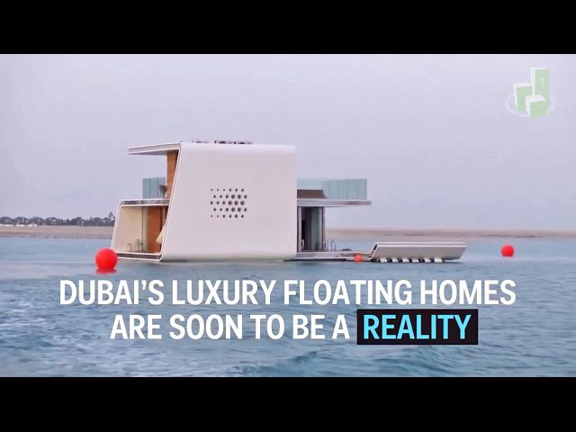 DUBAI  Luxury floating villas