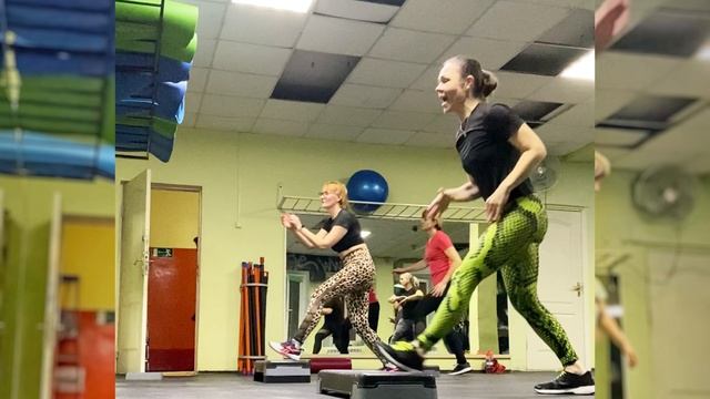 Степ-аэробика: легко ❤️ #степаэробика