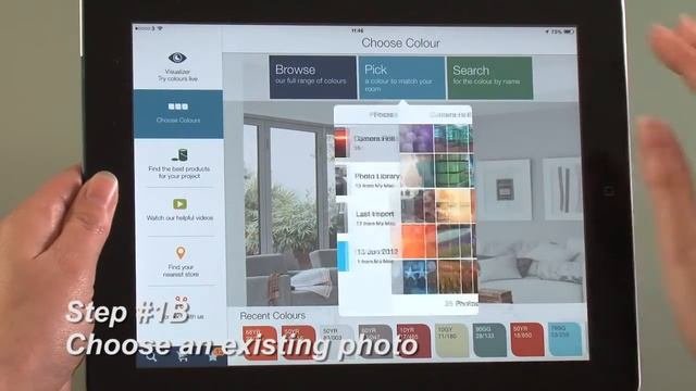 Dulux Visualizer - Choosing Colour