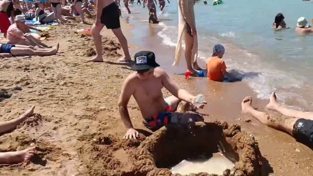 Идеальный выходной на берегу моря🌊🏖👍🎶