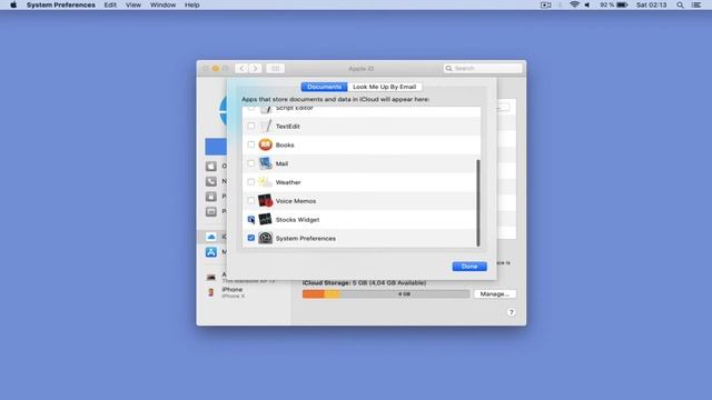 Disable Apple iCloud Desktop & Documents on Mac