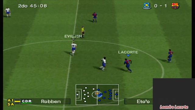 [PS2] Jogatina de PES 6 CLÁSSICO ON-LINE com o parça Jeremias! Barcelona x Chelsea!