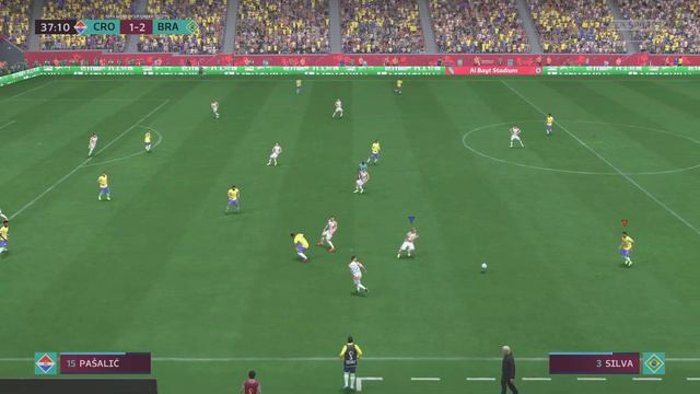 PS5 FIFA 23 (4k UHD 60 fps) World Cup Qatar 2022 Quarter-Finals Crotia-Brazil