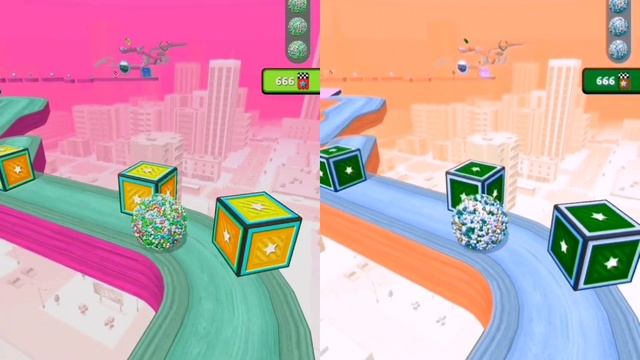 Going Balls Vs Reverse Video Gameplay SpeedRun NEW UPDATE iOSAndroid Best Games Level 843