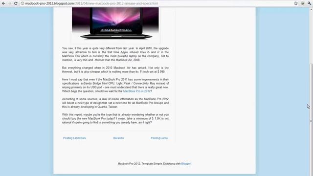 macbook pro 2012 leak (original video!)
